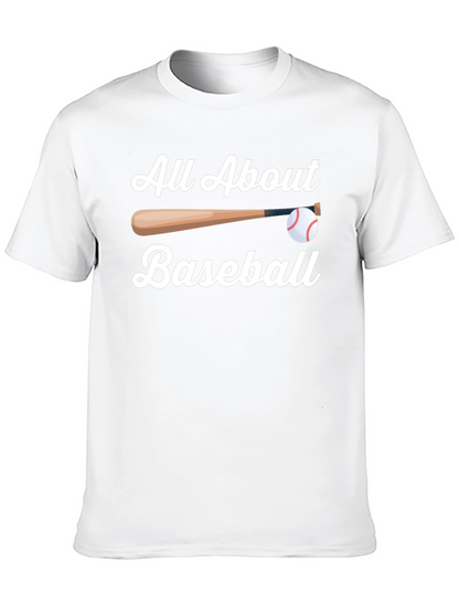All About Baseball T-Shirt - Black