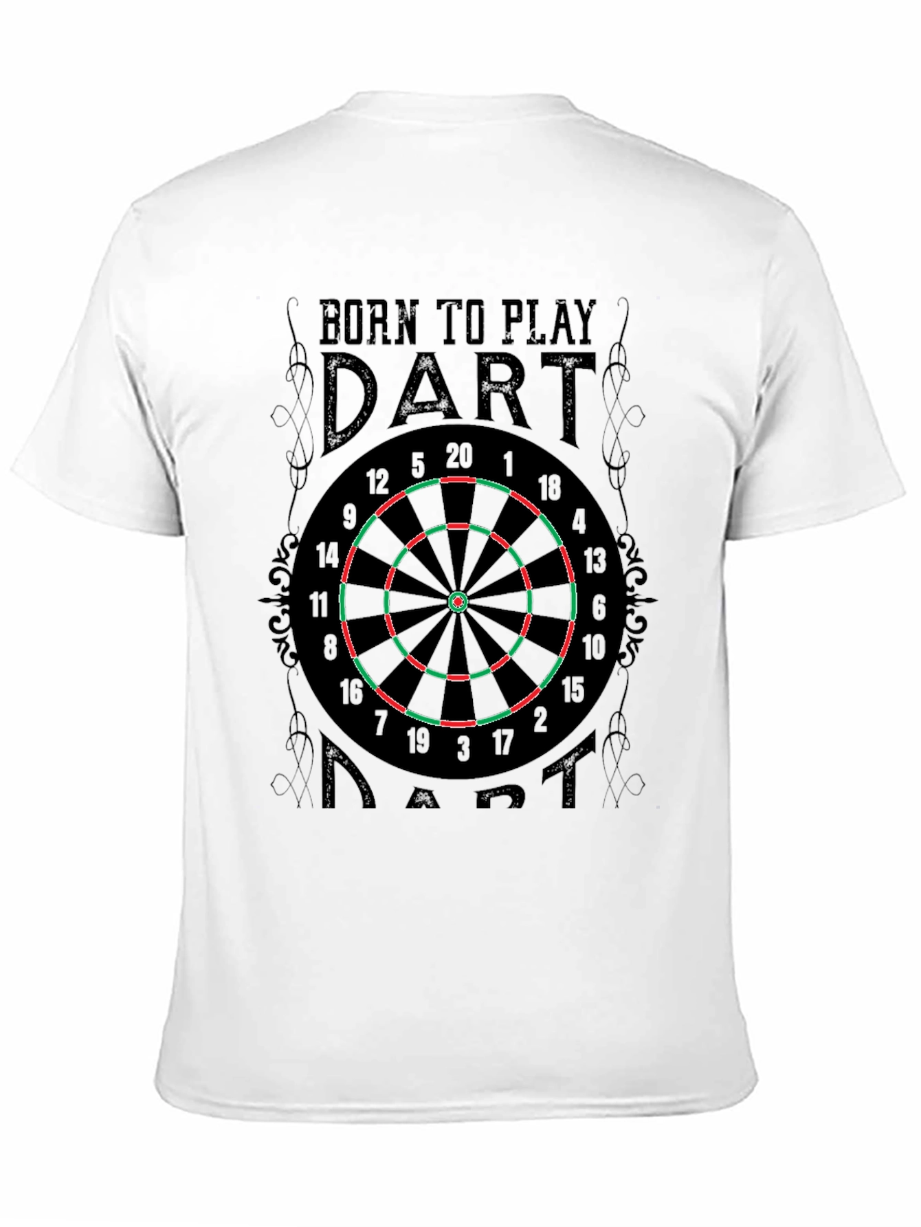 Born To Play Dart T-Shirt