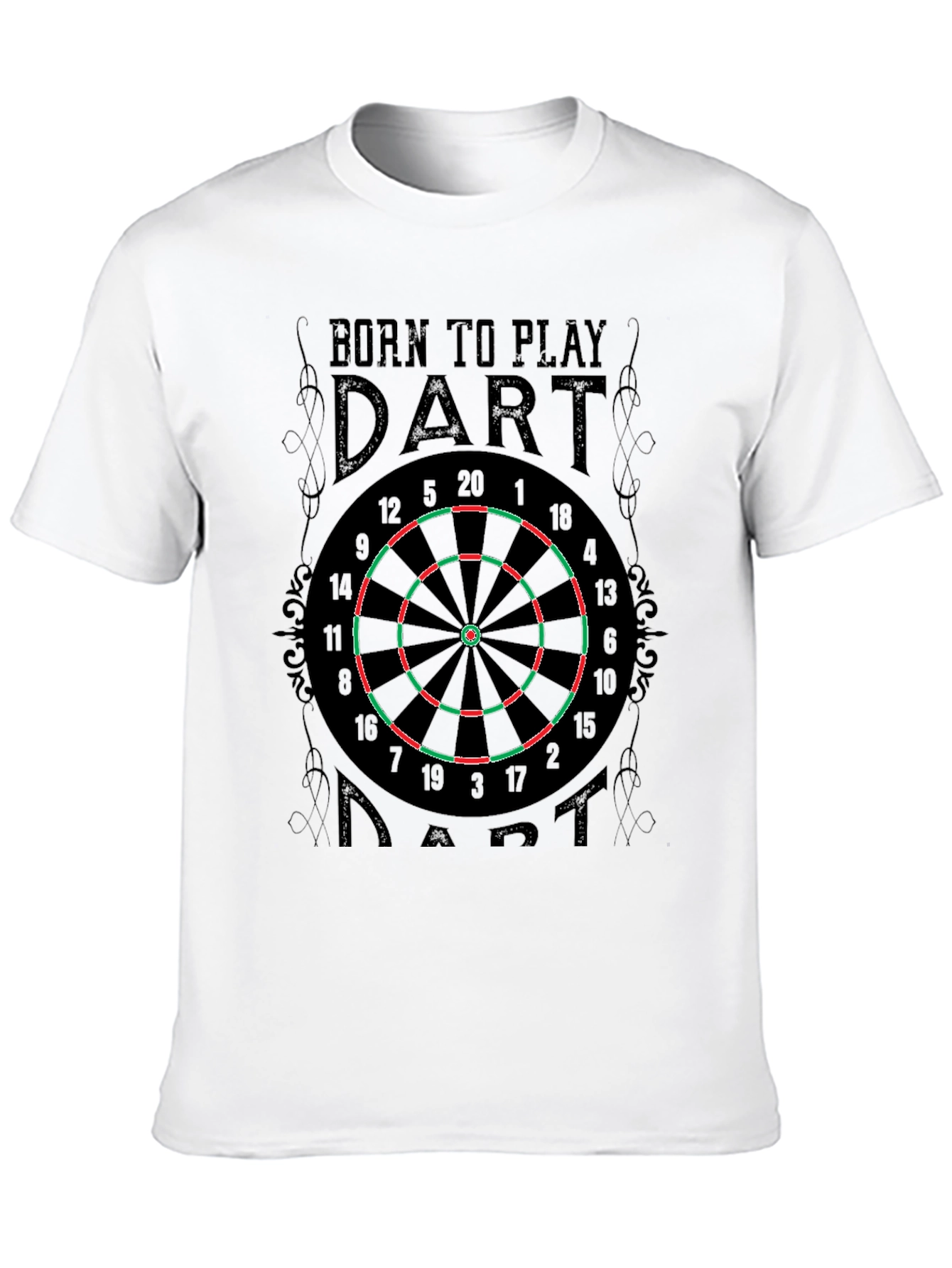 Born To Play Dart T-Shirt