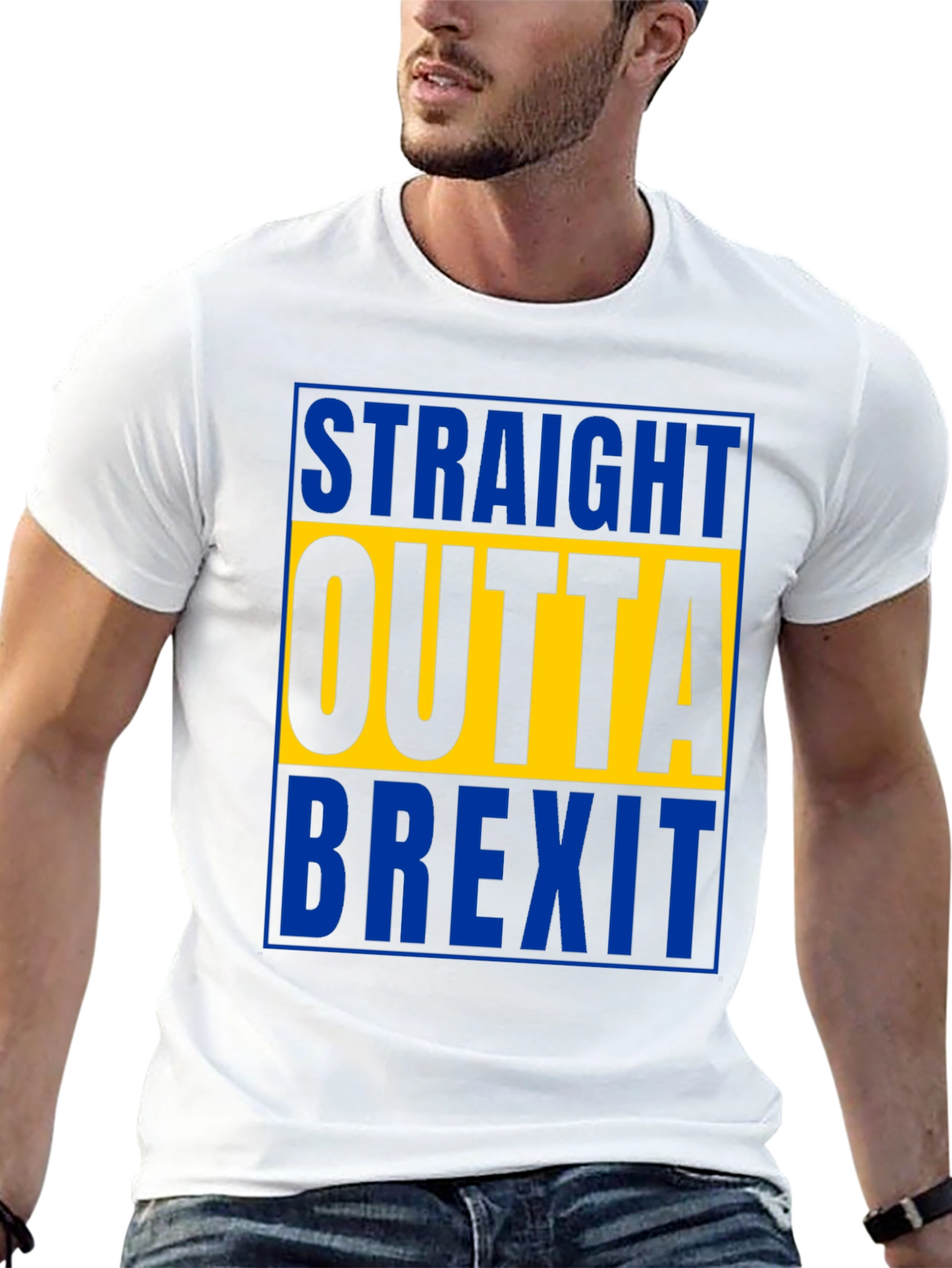 Straight Outta Brexit T-Shirt - Bold Graphic Tee