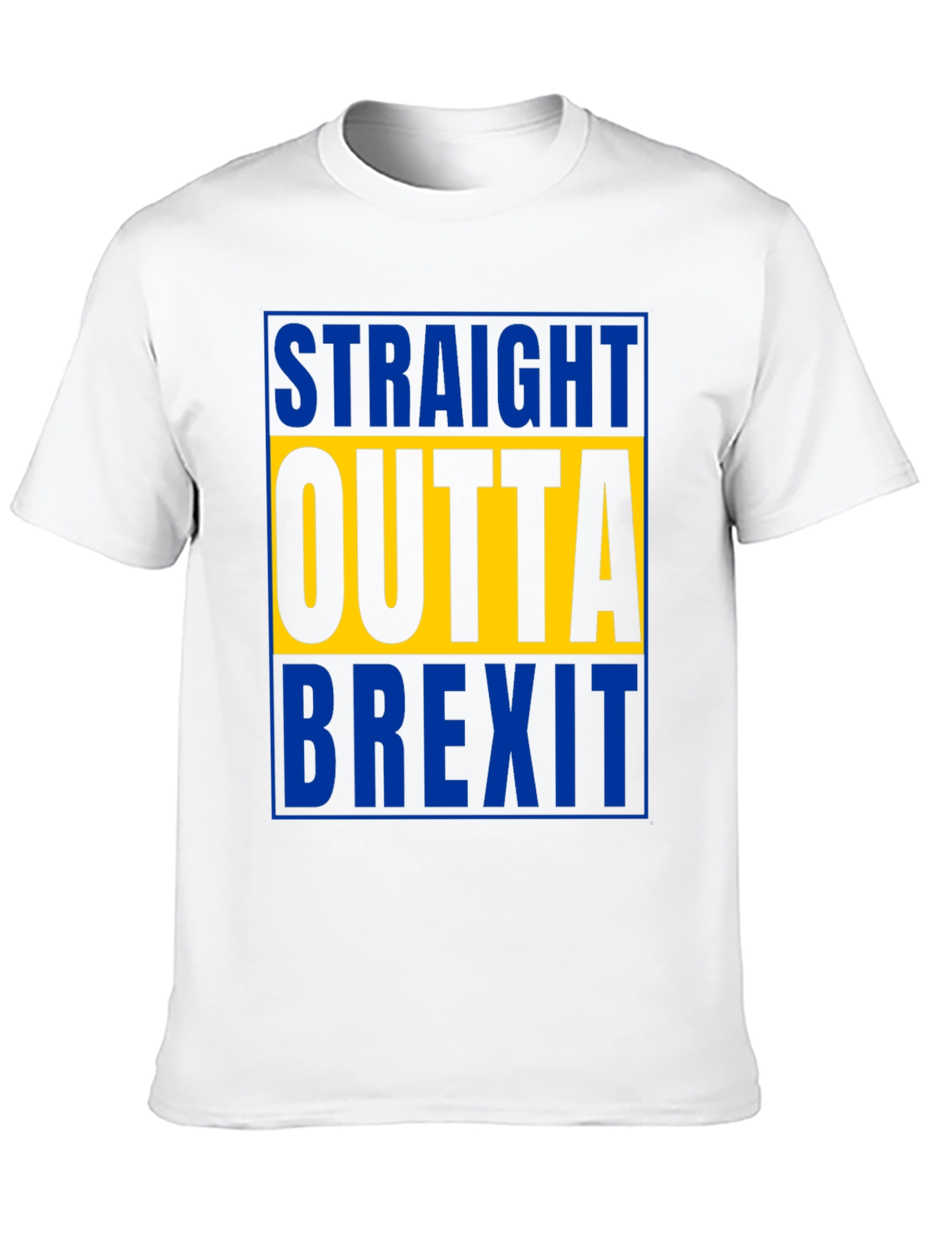 Straight Outta Brexit T-Shirt - Bold Graphic Tee