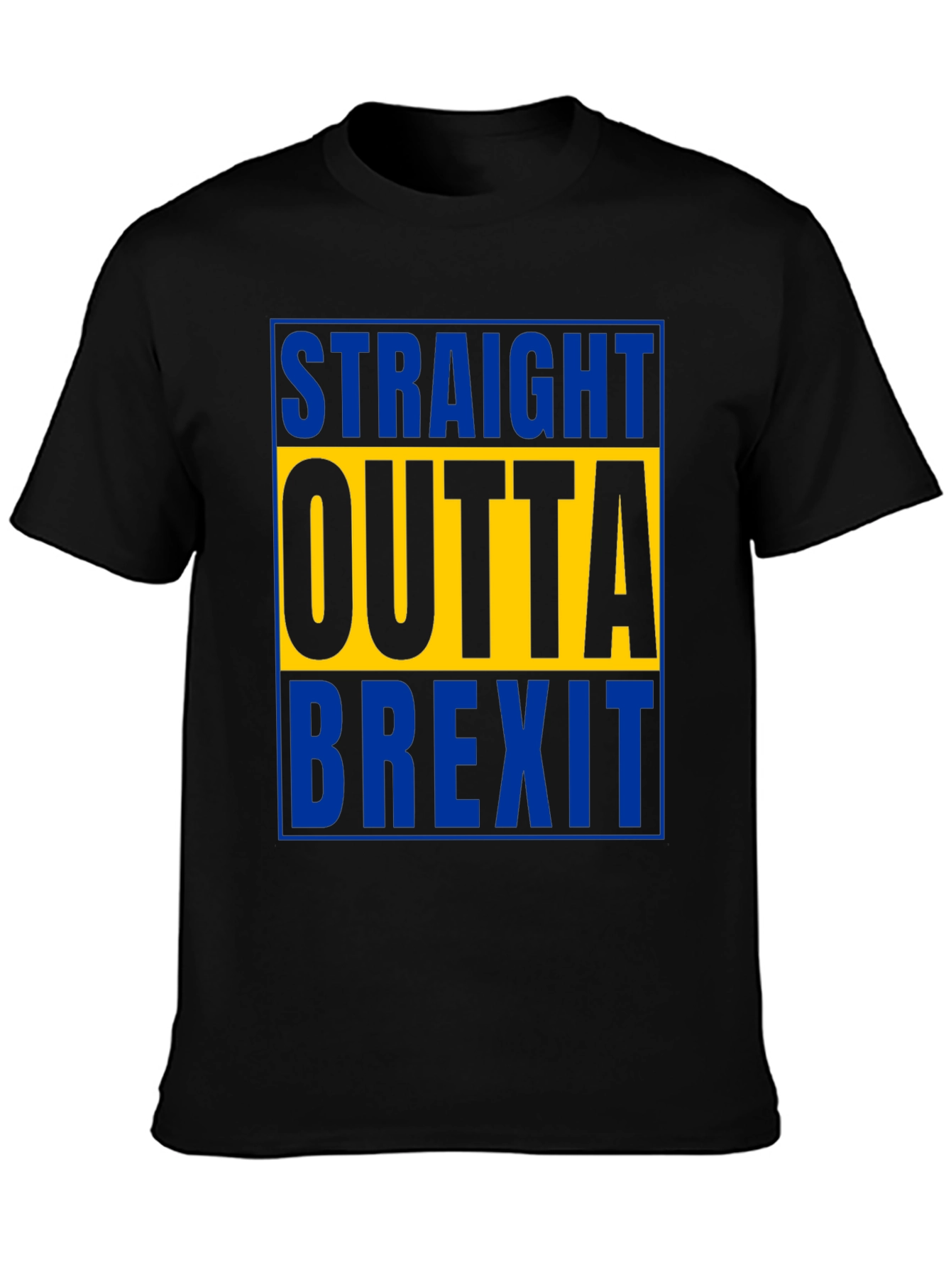 Straight Outta Brexit T-Shirt - Bold Graphic Tee