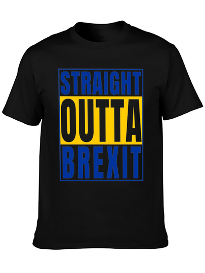Straight Outta Brexit T-Shirt - Bold Graphic Tee