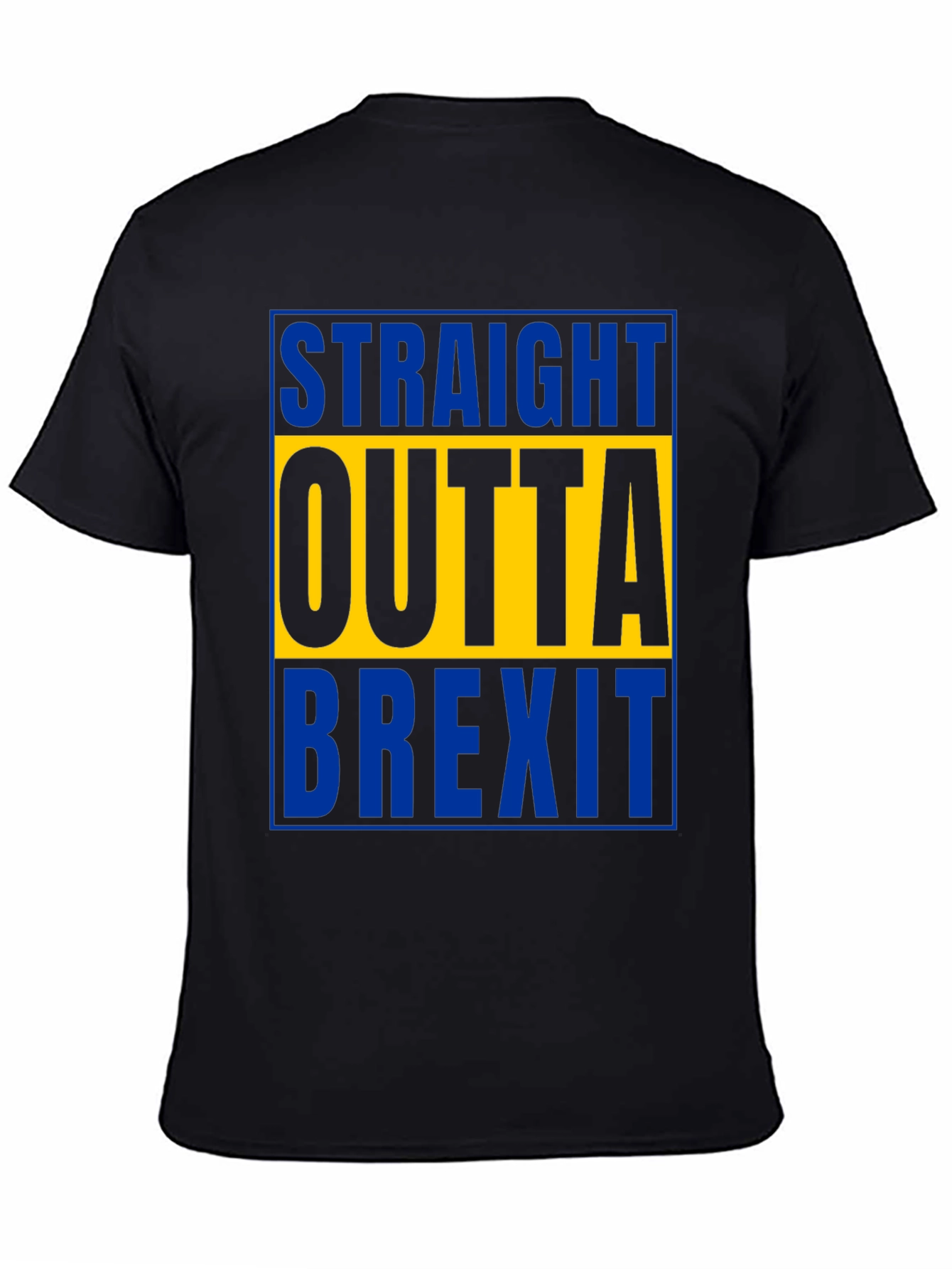 Straight Outta Brexit T-Shirt - Bold Graphic Tee