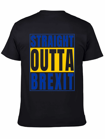 Straight Outta Brexit T-Shirt - Bold Graphic Tee