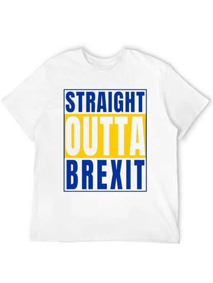Straight Outta Brexit T-Shirt - Bold Graphic Tee