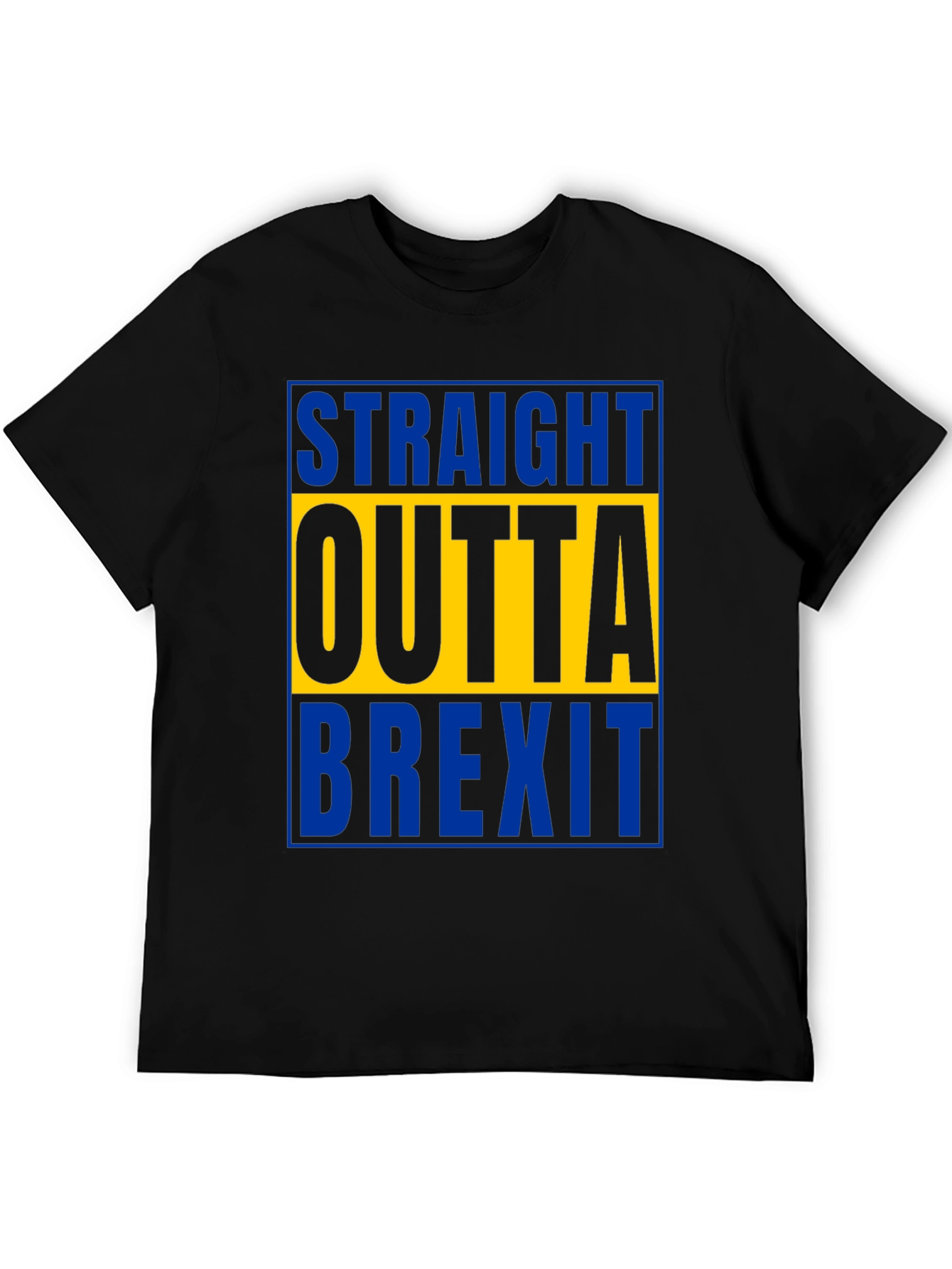 Straight Outta Brexit T-Shirt - Bold Graphic Tee