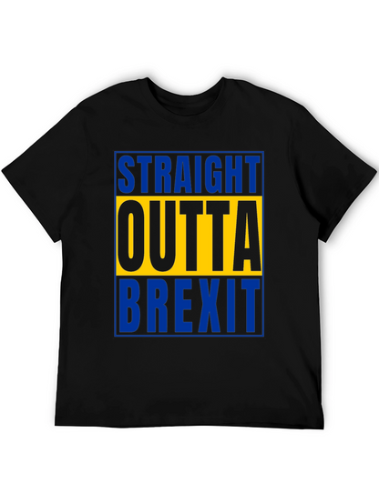 Straight Outta Brexit T-Shirt - Bold Graphic Tee