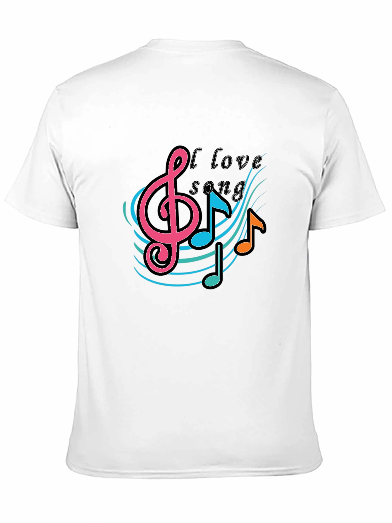 Music Lovers T-Shirt -  I Love Song Tee