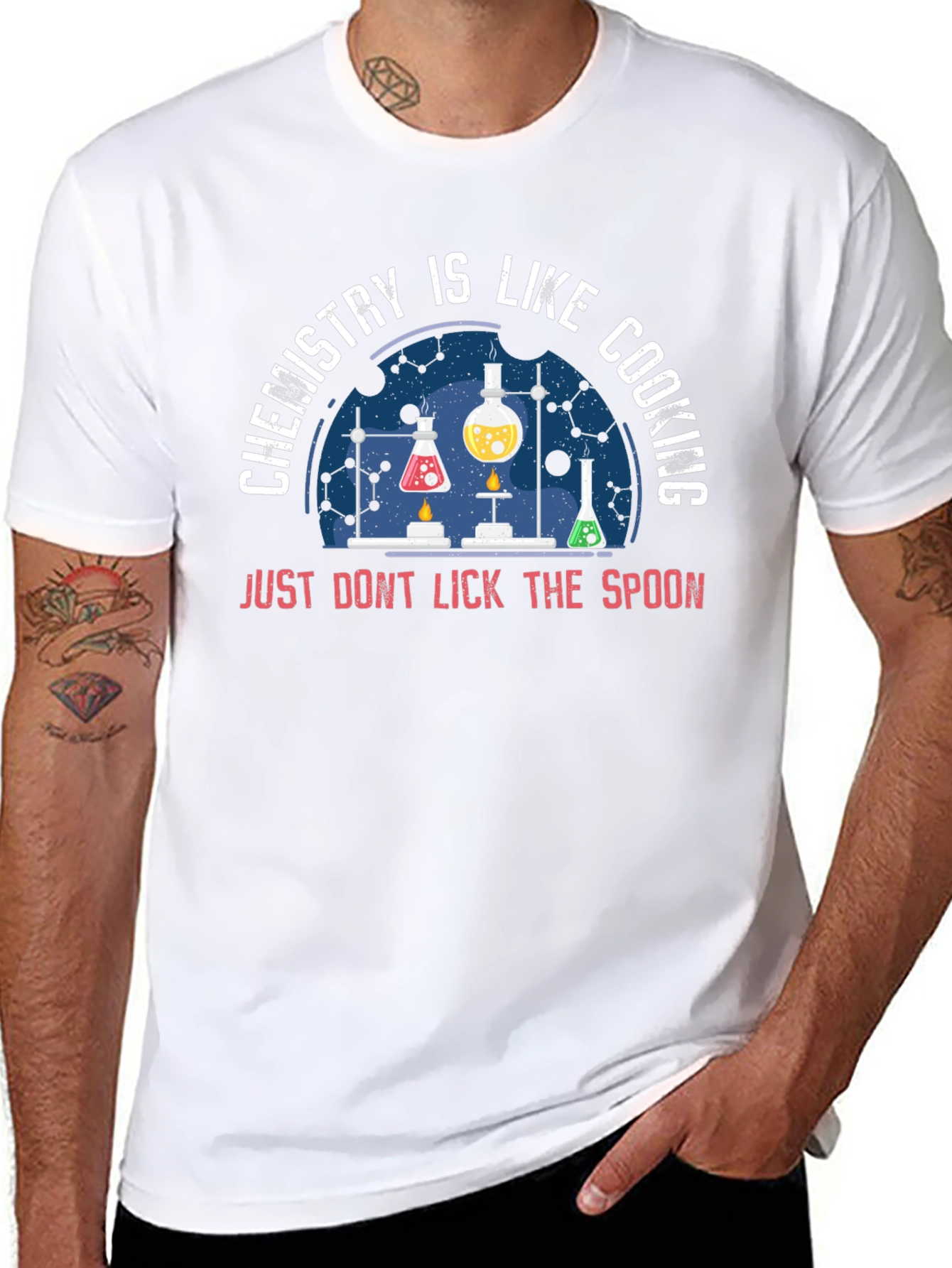 Chemistry is Like Cooking T-Shirt - Funny Science Tee