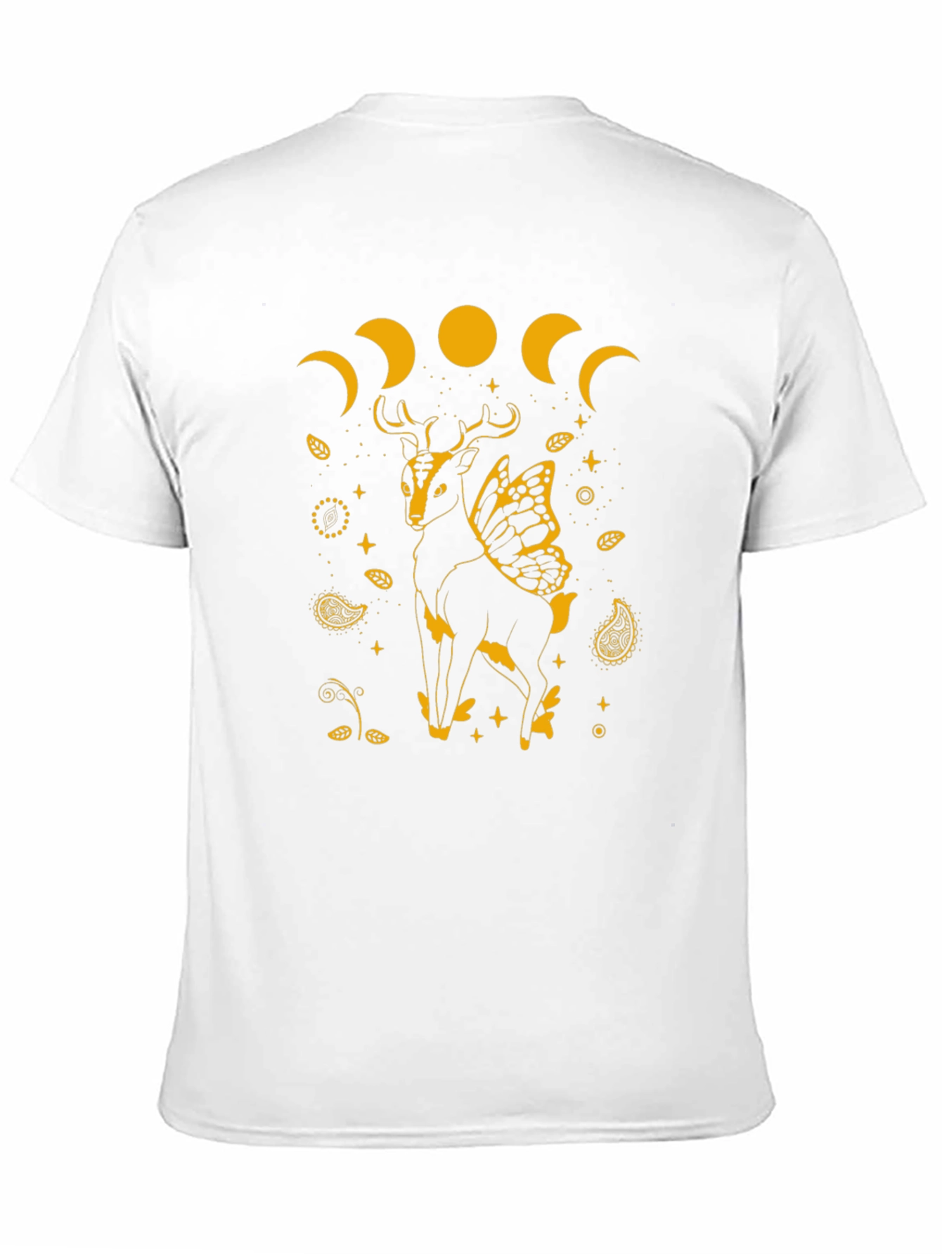 Deer Moon Phase Graphic Tee