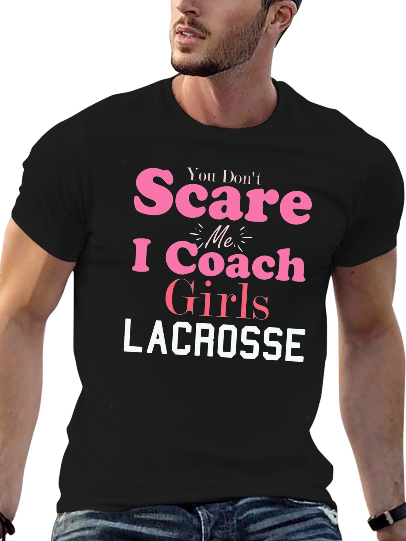 Lacrosse Coach Girls T-Shirt - Funny Slogan Tee