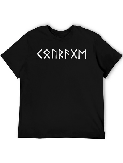 Rune Script Black T-Shirt
