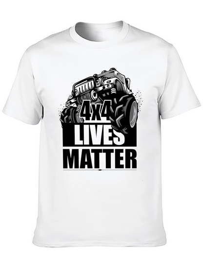 4x4 Lives Matter Graphic T-Shirt - Off-Road Adventure