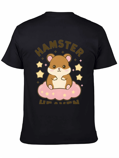 Hamster Heaven Graphic T-Shirt - Cute Cartoon Tee