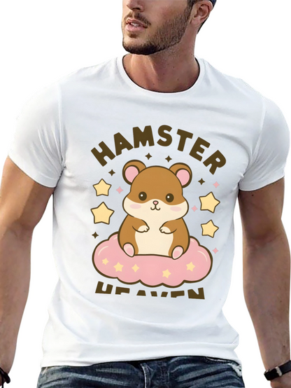 Hamster Heaven Graphic T-Shirt - Cute Cartoon Tee