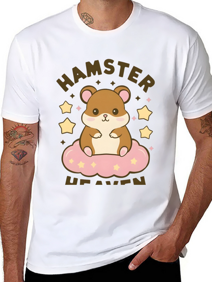 Hamster Heaven Graphic T-Shirt - Cute Cartoon Tee