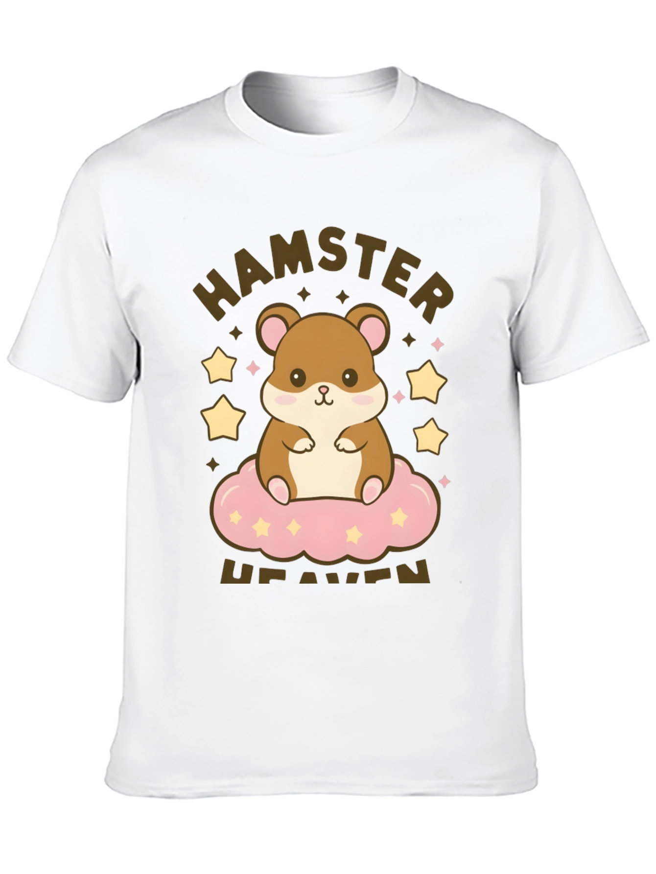 Hamster Heaven Graphic T-Shirt - Cute Cartoon Tee