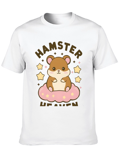 Hamster Heaven Graphic T-Shirt - Cute Cartoon Tee