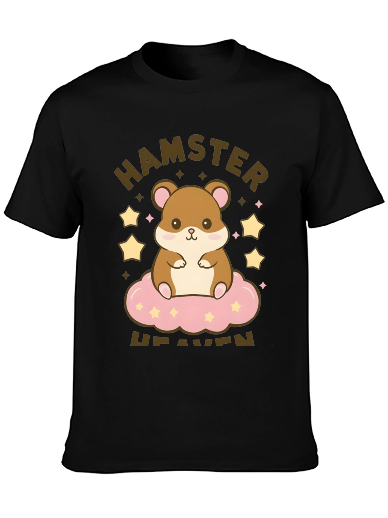 Hamster Heaven Graphic T-Shirt - Cute Cartoon Tee