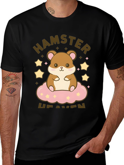 Hamster Heaven Graphic T-Shirt - Cute Cartoon Tee