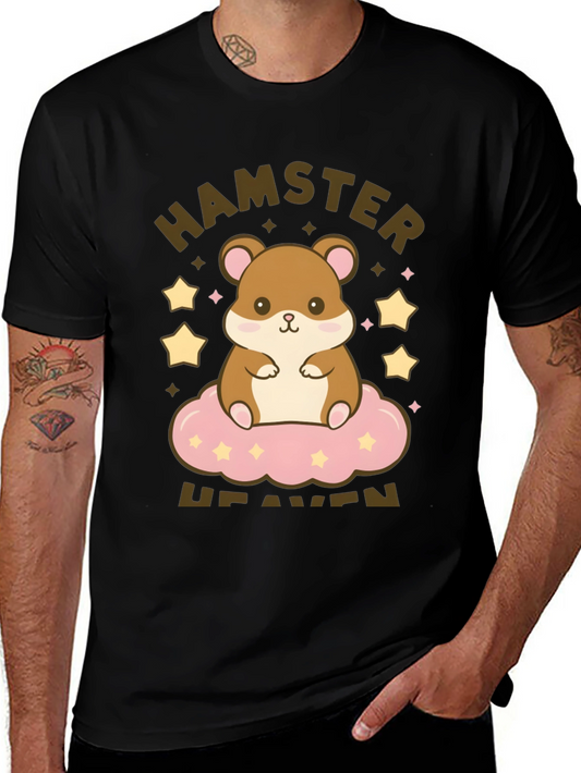 Hamster Heaven Graphic T-Shirt - Cute Cartoon Tee