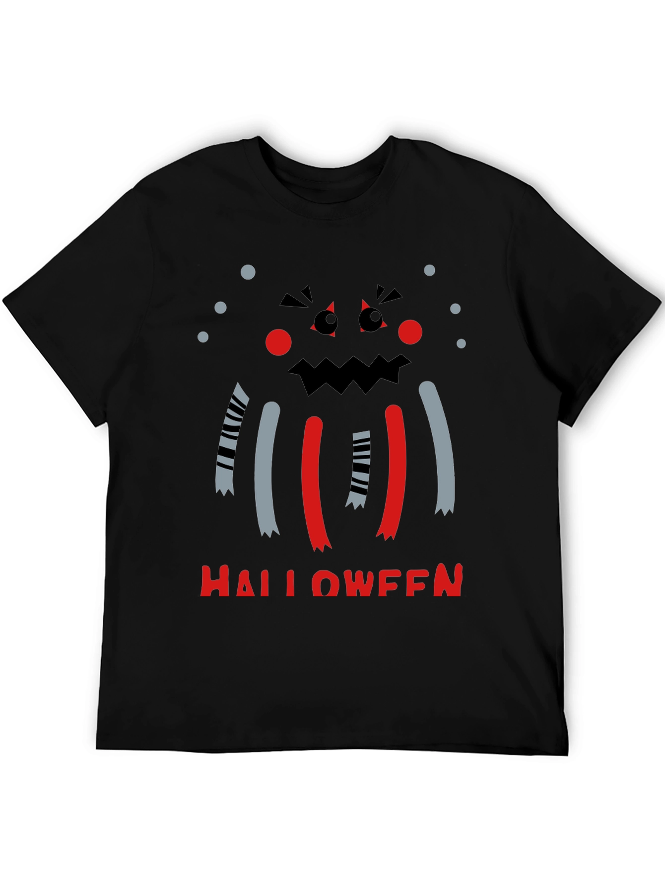 Halloween Monster Graphic Tee - Spooky Season Shirt