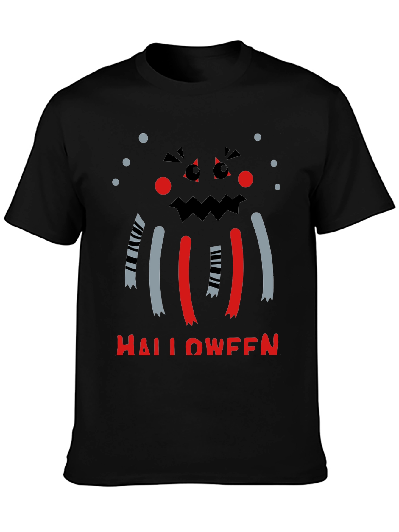 Halloween Monster Graphic Tee - Spooky Season Shirt