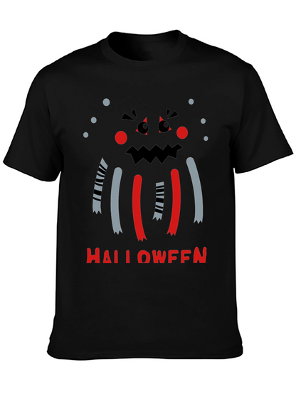 Halloween Monster Graphic Tee - Spooky Season Shirt