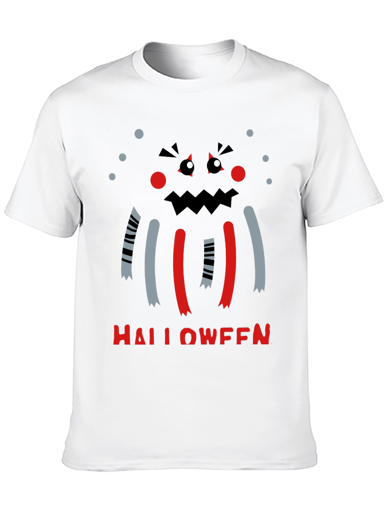 Halloween Monster Graphic Tee - Spooky Season Shirt