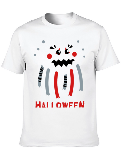 Halloween Monster Graphic Tee - Spooky Season Shirt