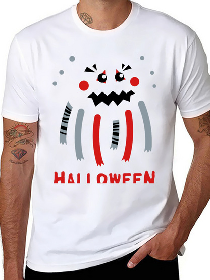 Halloween Monster Graphic Tee - Spooky Season Shirt