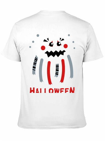 Halloween Monster Graphic Tee - Spooky Season Shirt