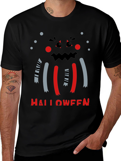 Halloween Monster Graphic Tee - Spooky Season Shirt