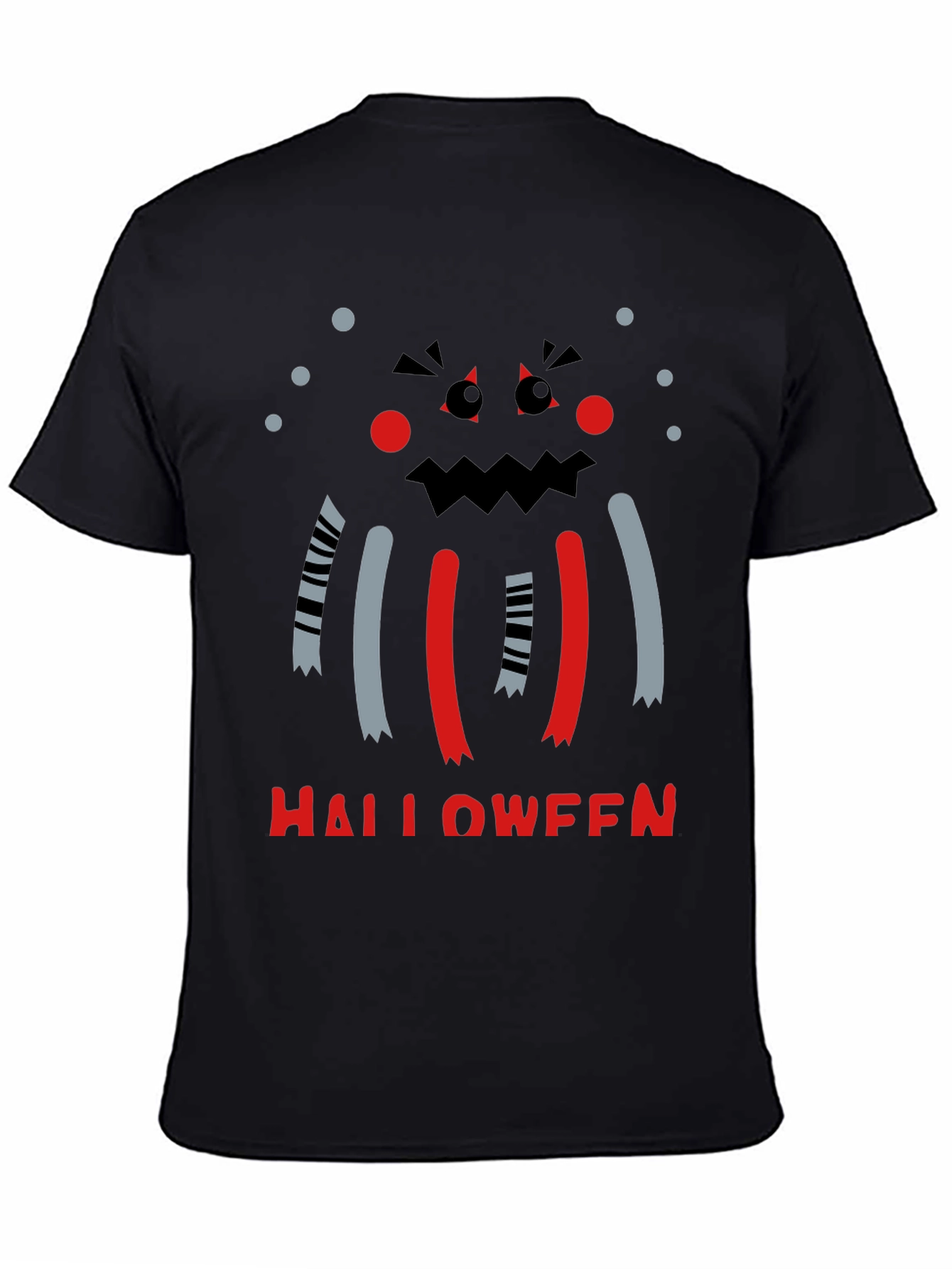Halloween Monster Graphic Tee - Spooky Season Shirt