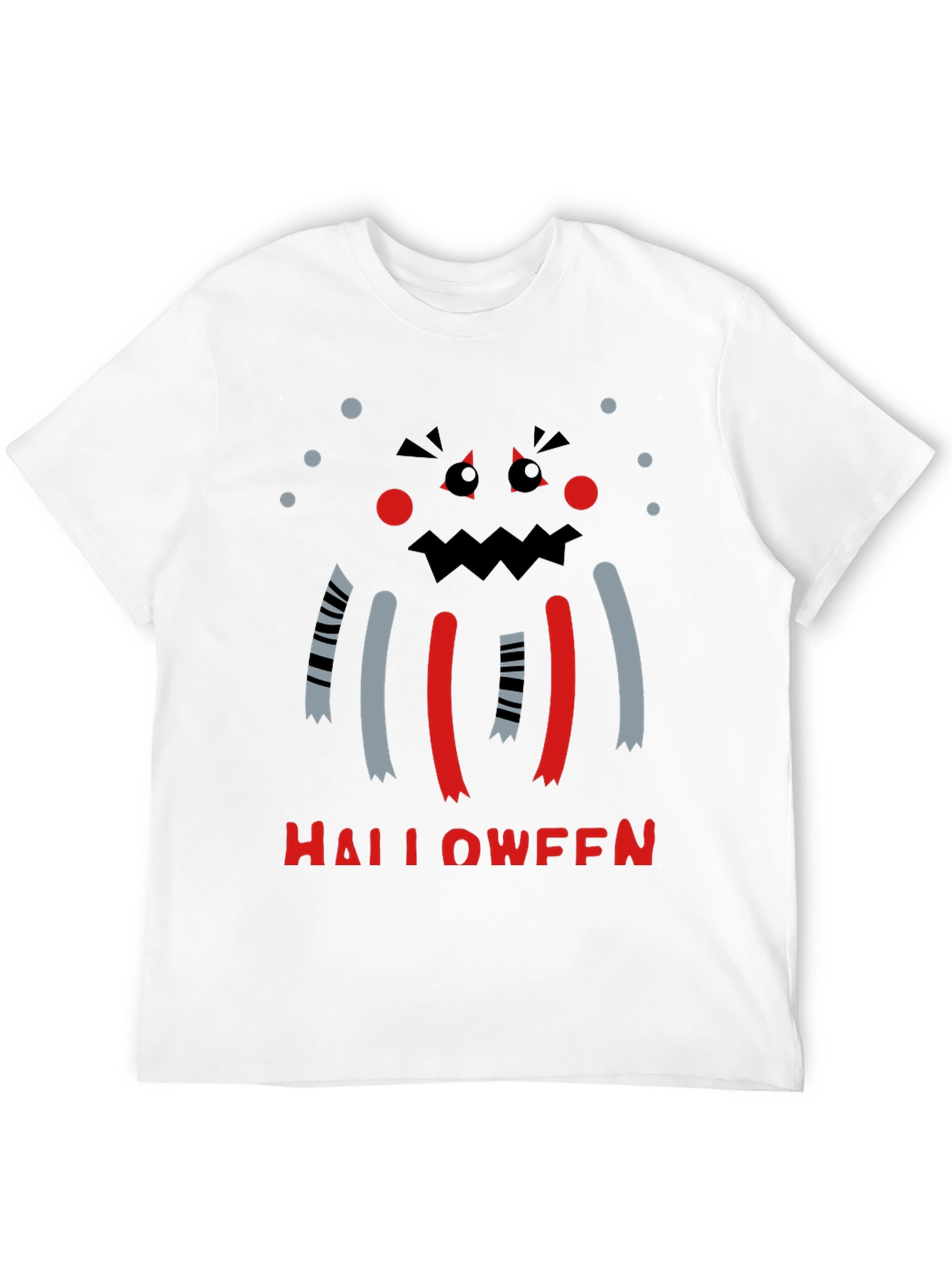 Halloween Monster Graphic Tee - Spooky Season Shirt