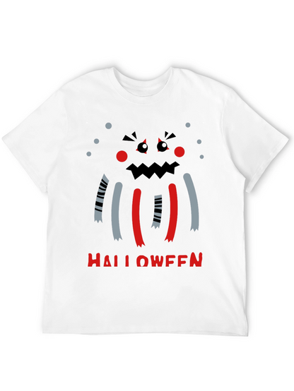 Halloween Monster Graphic Tee - Spooky Season Shirt