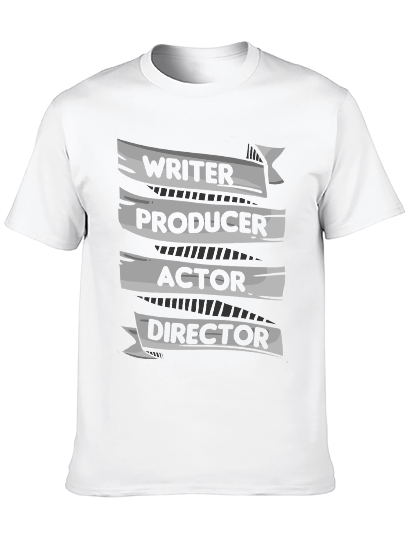 Writer Producer Actor Director Black T-Shirt