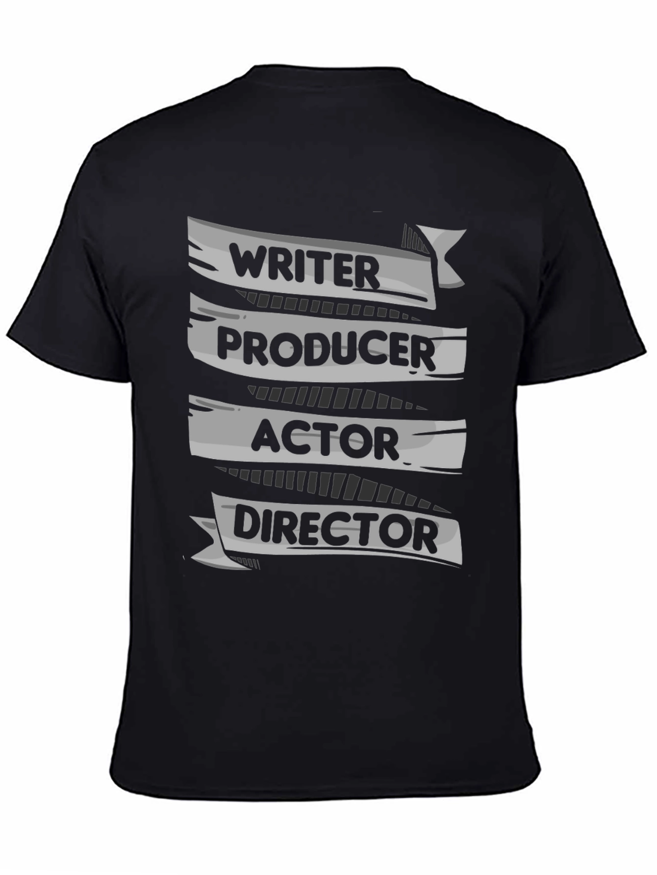 Writer Producer Actor Director Black T-Shirt