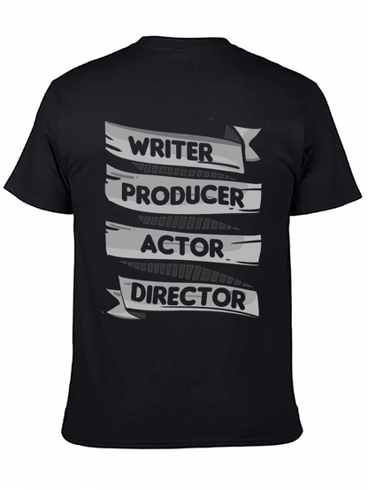 Writer Producer Actor Director Black T-Shirt