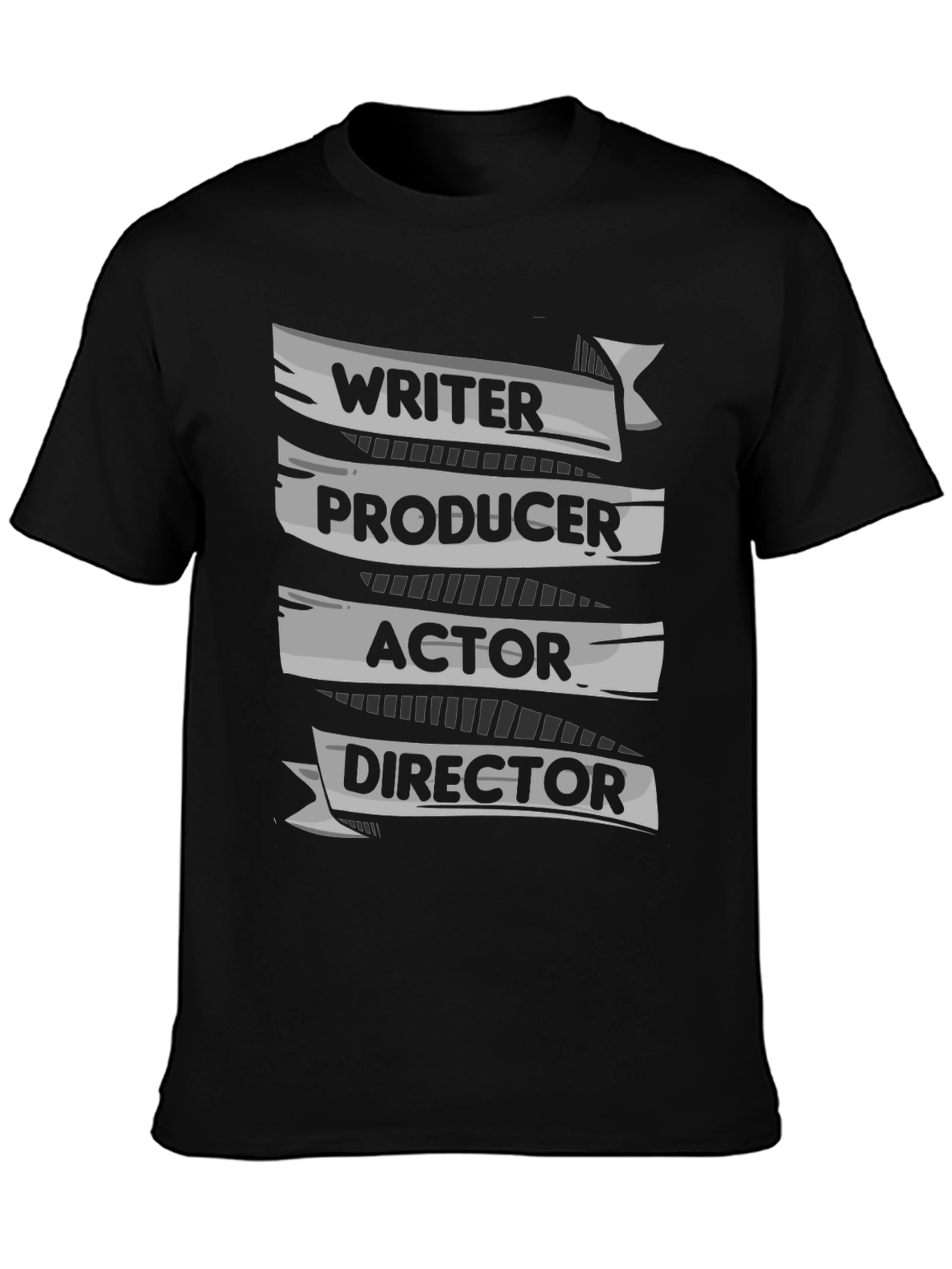 Writer Producer Actor Director Black T-Shirt
