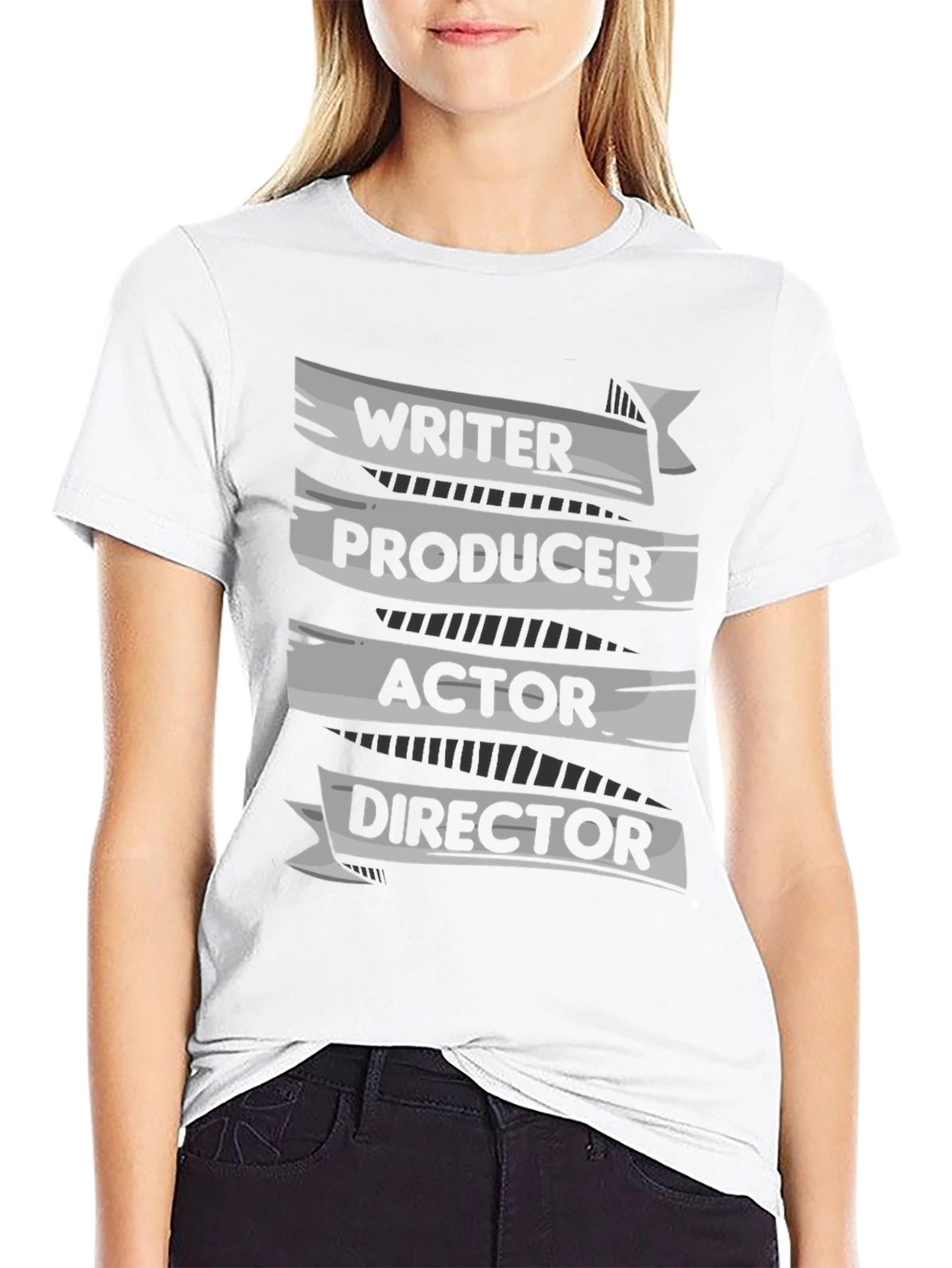 Writer Producer Actor Director Black T-Shirt