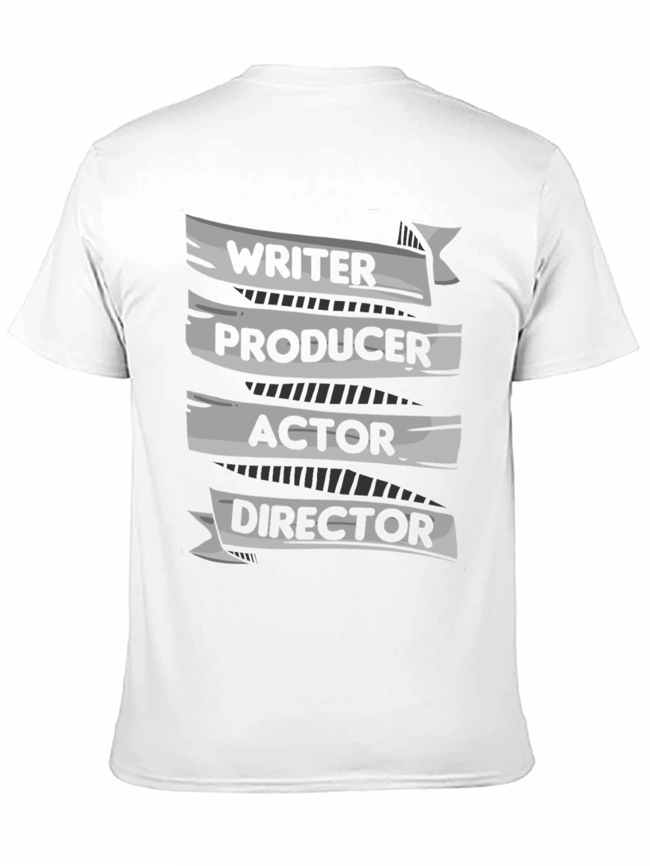 Writer Producer Actor Director Black T-Shirt