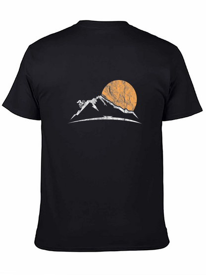 Mountain Biking Sunset T-Shirt