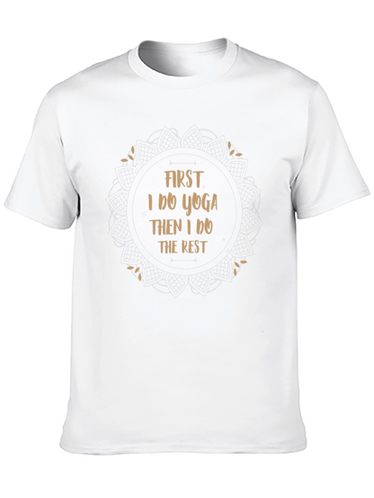 Yoga First Mens Graphic Tee