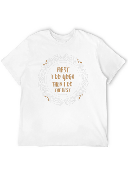 Yoga First Mens Graphic Tee