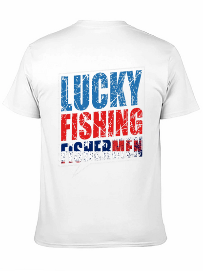 Lucky Fishing Fisherman T-Shirt