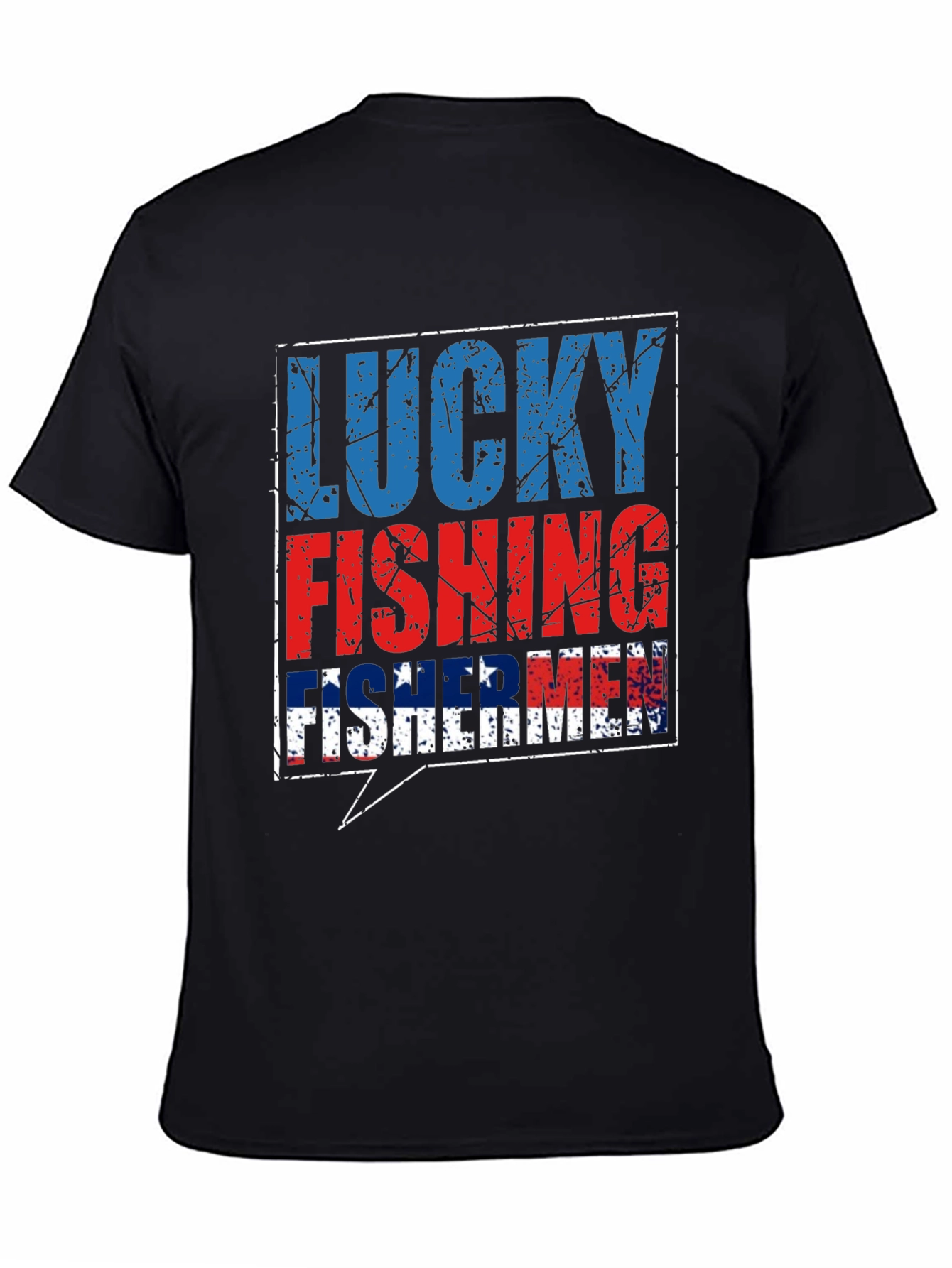 Lucky Fishing Fisherman T-Shirt