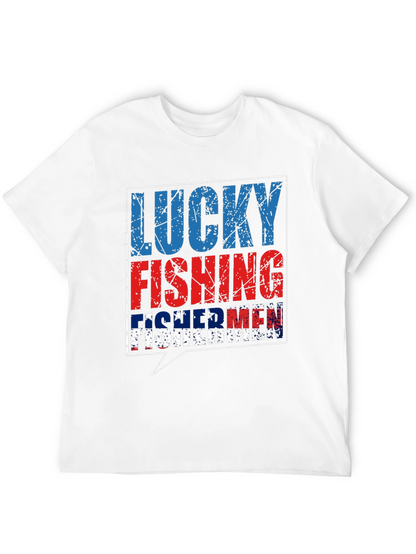 Lucky Fishing Fisherman T-Shirt