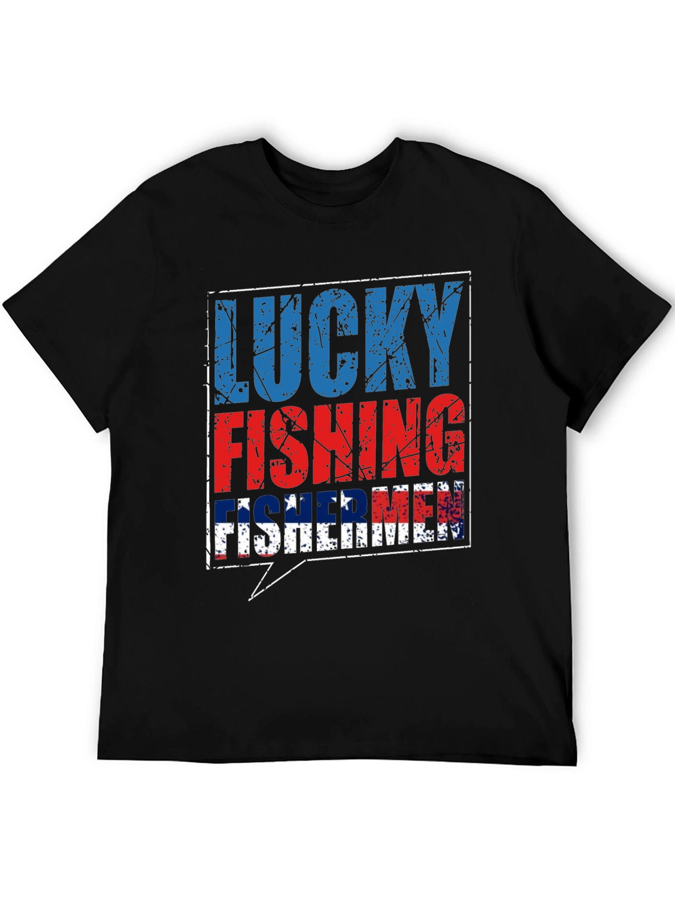 Lucky Fishing Fisherman T-Shirt